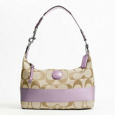 discount coach bags - 17434 purple/coffee